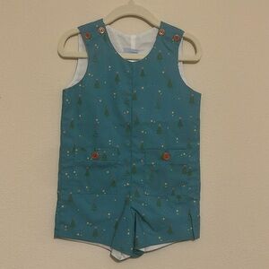 NWT Bella Bliss front pocket jon jon Yuletide